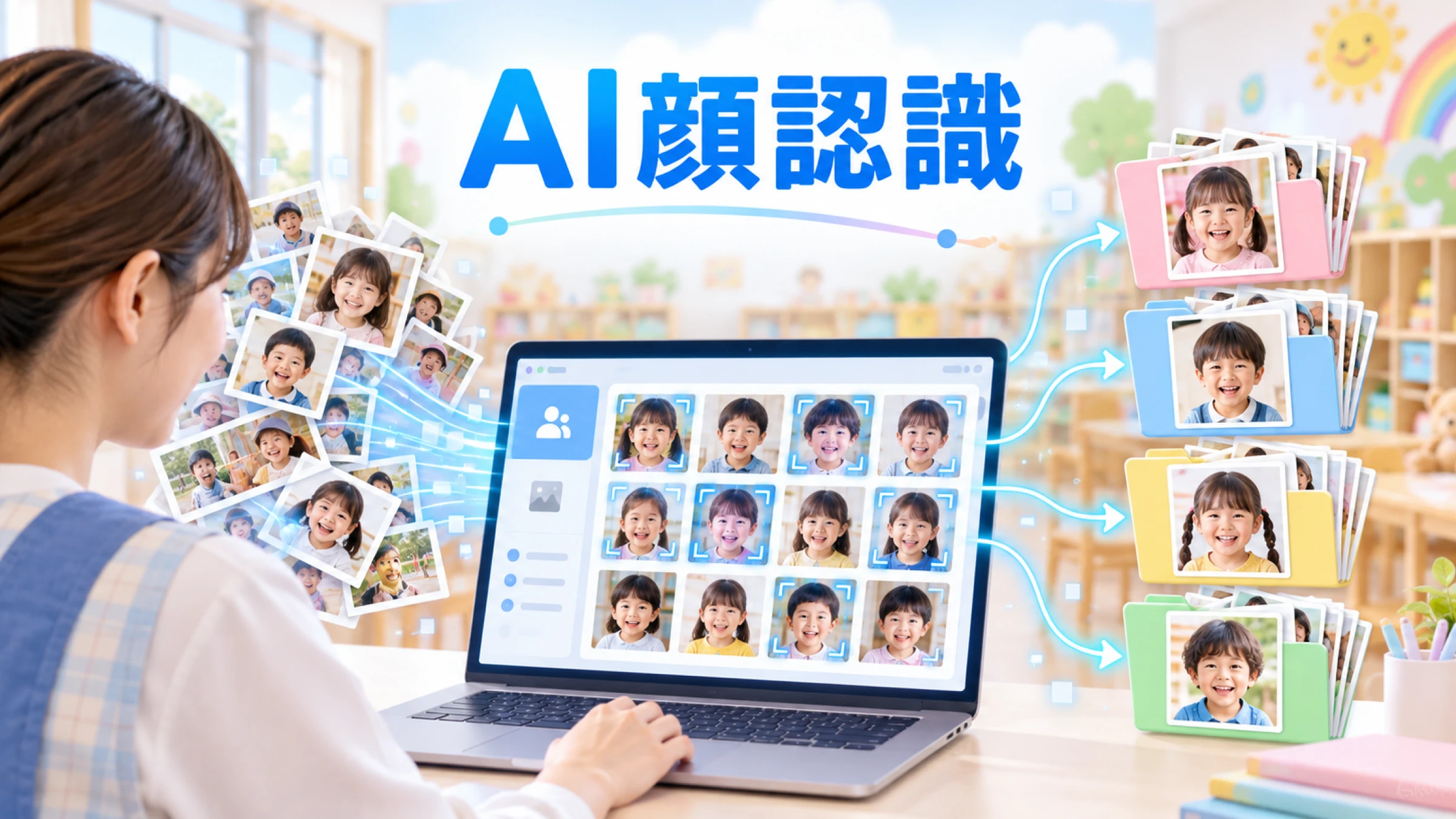 AI顔認識アプリ「せんせいみて」の開発